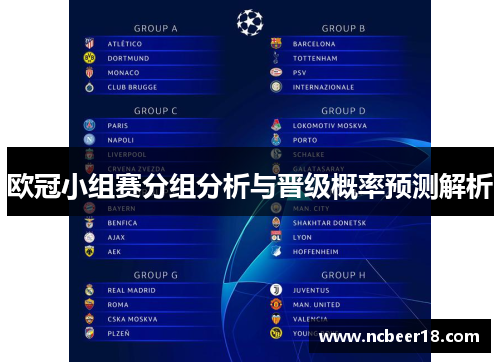 欧冠小组赛分组分析与晋级概率预测解析